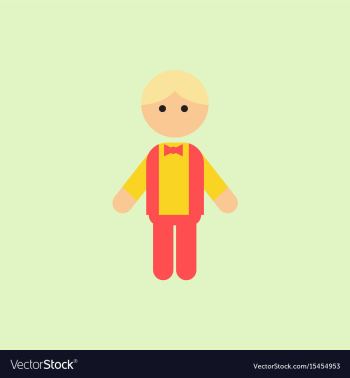 Little boy kid child cute boy vector image Little boy kid child cute boy vector image