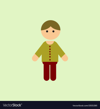Little boy kid child cute boy vector image Little boy kid child cute boy vector image