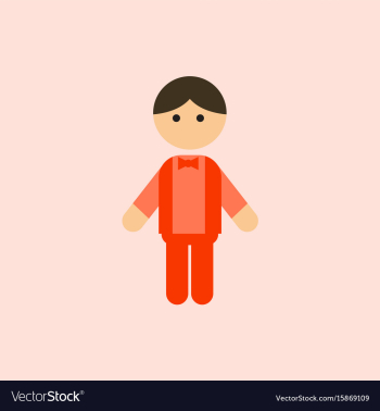 Little boy kid child cute boy vector image Little boy kid child cute boy vector image