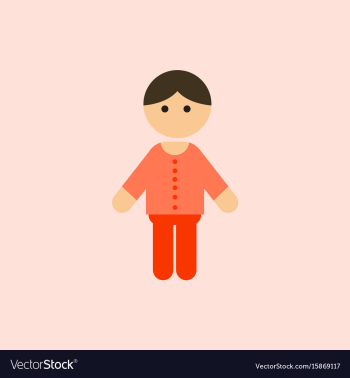 Little boy kid child cute boy vector image Little boy kid child cute boy vector image