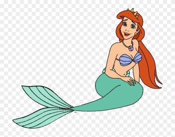 Little Mermaids Mother Athena Clipart - Little Mermaid Queen ...