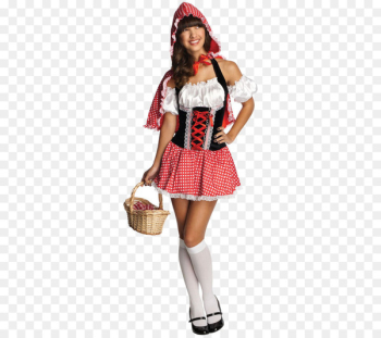 Little Red Riding Hood Halloween costume Big Bad Wolf Adolescence - little red riding hood costume 
