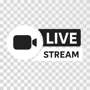 Live Stream Video Icon Live Stream Video Icon