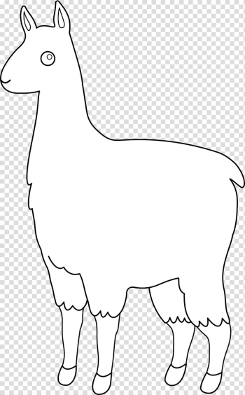 Llama Alpaca Line art , Llama Outline transparent background PNG clipart Llama Alpaca Line art , Llama Outline transparent background PNG clipart