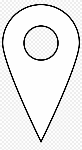 Location Clip Art With Images Medium Size - Map Pin Icon White Png