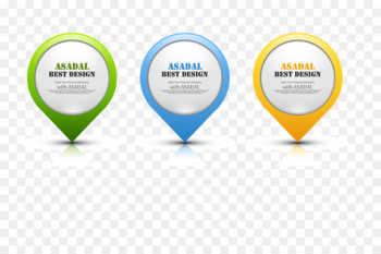 Locator map Icon - Location Map arrow vector material Locator map Icon - Location Map arrow vector material