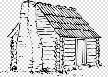 Log cabin Drawing Line art , cabin transparent background PNG clipart Log cabin Drawing Line art , cabin transparent background PNG clipart