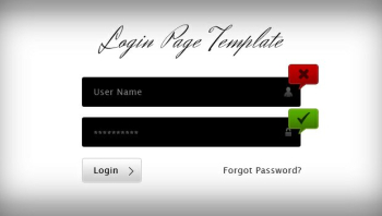 Login Page Template Login Page Template