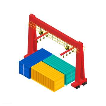 Logistics business industrial isolated icon o.. | Free stock vector - 393233