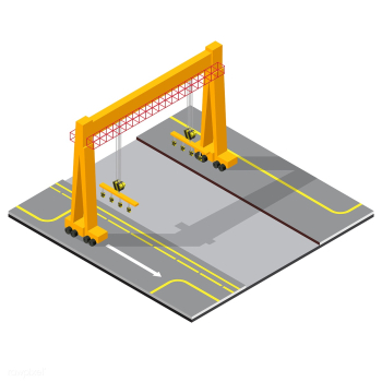 Logistics business industrial isolated icon o.. | Free stock vector - 393322