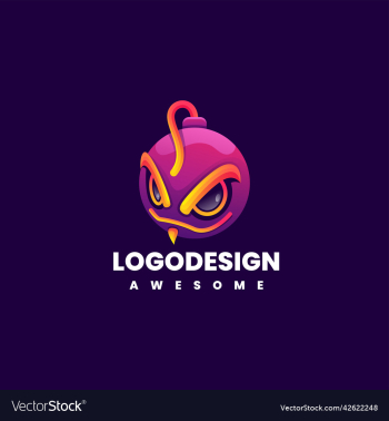 logo abstract bomb gradient colorful logo abstract bomb gradient colorful