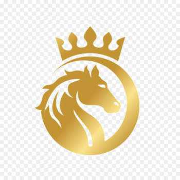 Logo American Quarter Horse Horse & Hound - horse head Logo American Quarter Horse Horse & Hound - horse head