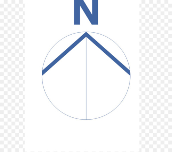 Logo Area Brand Angle - North Arrow Vector 