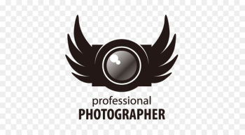 Logo Camera Photographer Photography - Vector exaggerated camera 
