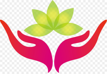 Logo - Cute hands care vector Logo - Cute hands care vector