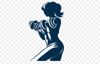 Logo Fitness centre Sports Association Physical fitness - Barbell ...