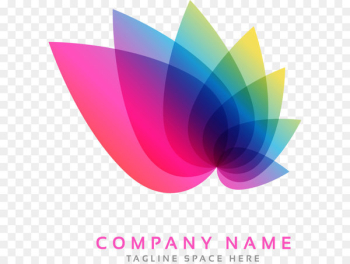 Logo Petal - Colorful petals business logo Logo Petal - Colorful petals business logo