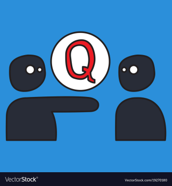 Logo quora website icon social media social vector image Logo quora website icon social media social vector image