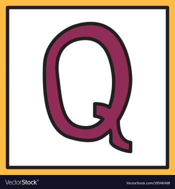 Logo quora website icon social media social vector image Logo quora website icon social media social vector image