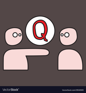 Logo quora website icon social media social vector image Logo quora website icon social media social vector image