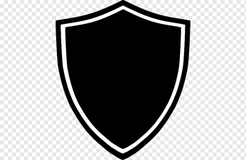 Logo Shield, black shield, white and black shield logo, emblem, monochrome, black png