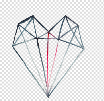 Logo Watercolor painting Artist, Crystal Heart transparent background PNG clipart Logo Watercolor painting Artist, Crystal Heart transparent background PNG clipart