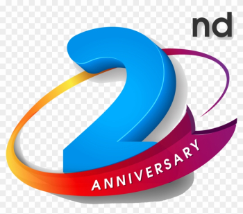 Logo Wedding Anniversary Party - 2nd Wedding Anniversary Logo Logo Wedding Anniversary Party - 2nd Wedding Anniversary Logo