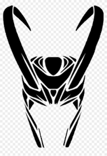 Loki Sticker - Loki Black And White Loki Sticker - Loki Black And White