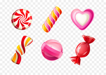 Lollipop Bonbon Cupcake Cotton candy - Cartoon candy Lollipop Bonbon Cupcake Cotton candy - Cartoon candy