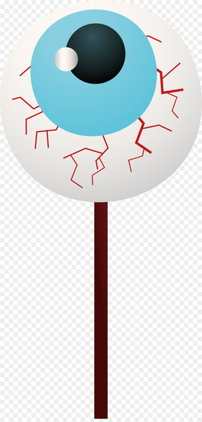 Lollipop Illustration - Horror eye lollipop Lollipop Illustration - Horror eye lollipop