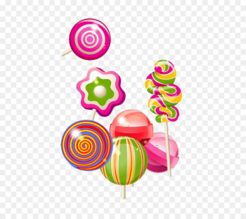 Lollipop Wedding invitation Candy cane Candy Land - Colorful lollipop 