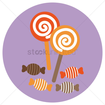 Lollipops and candies Lollipops and candies