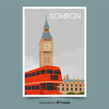 London background with big ben Free Vector London background with big ben Free Vector