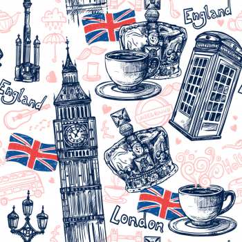 London seamless pattern London seamless pattern