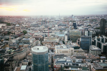 Londons Busy Downtown Londons Busy Downtown