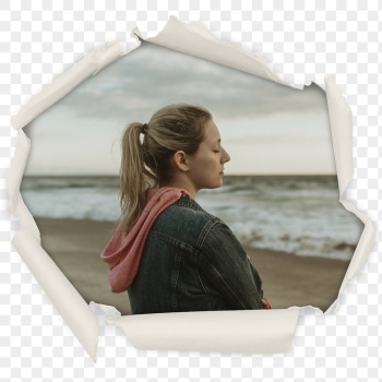 Lonely woman png badge sticker, | Free PNG - rawpixel Lonely woman png badge sticker, | Free PNG - rawpixel