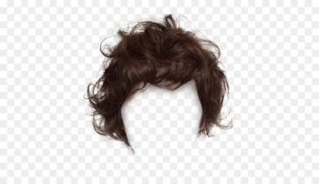 Long hair Wig Hairstyle - Black hair, short hair clips to pull Free 