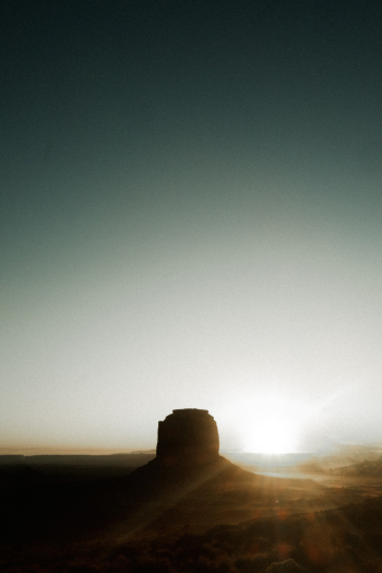 Long Shot Photo Of A Backlit Natural Geological Land Formation Outdoors Long Shot Photo Of A Backlit Natural Geological Land Formation Outdoors