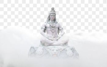 Lord Shiva png statue sticker, | Free PNG - rawpixel