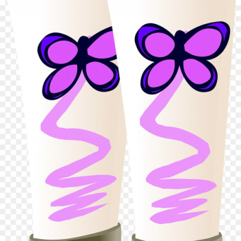 Lotion Cosmetics Skin Care Clip art Exfoliation - cosmetics streamer 