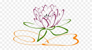 Lotus Clipart Vector - Free Lotus Flower Clipart