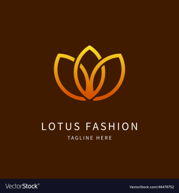 lotus fashion logo design