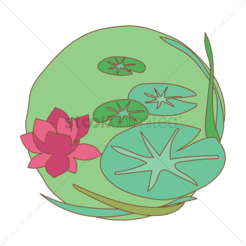 Lotus in pond Lotus in pond