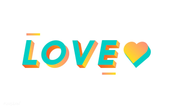 Love 3d colorful | Free stock vector - 66812 Love 3d colorful | Free stock vector - 66812