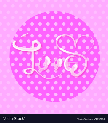 Love background and letter love vector image Love background and letter love vector image