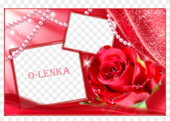 Love Background Frame Transparent