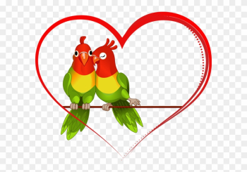 Love Birds Clipart Wedding - Love Birds Images Png