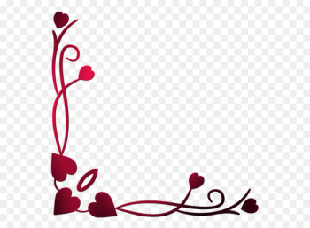 Love Blogger Valentine's Day - Heart Border Love Blogger Valentine's Day - Heart Border