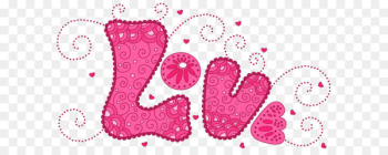 Love Heart Pattern - Pink Love PNG Clipart Love Heart Pattern - Pink Love PNG Clipart