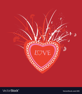 Love illustration vector image Love illustration vector image